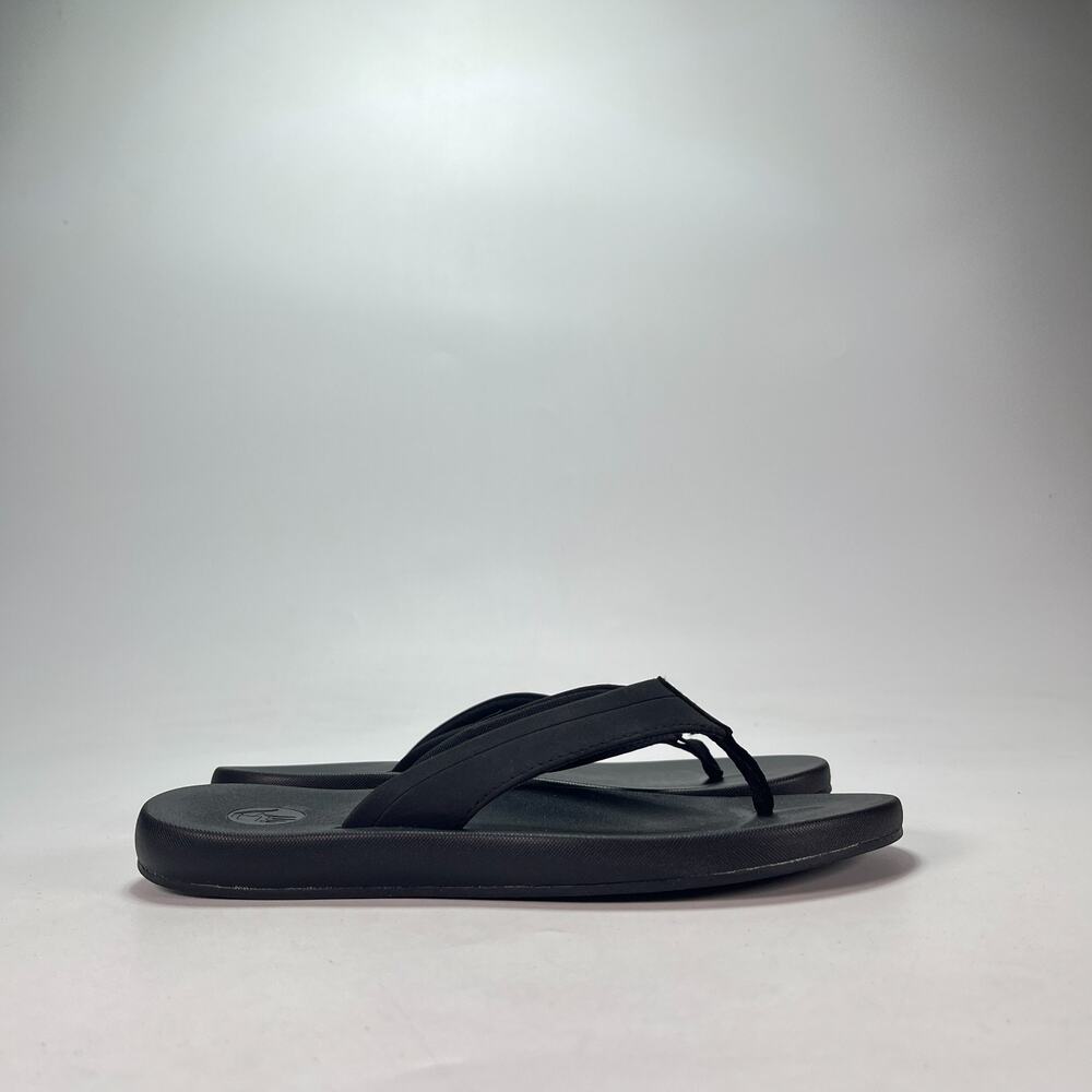 Body Glove Black Soft Padded Comfort Flip Flops Sandals 1967211 Women's Size 6